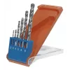 Conjunto de brocas kwb SILVER STAR HSS 6 peças rotação à direita