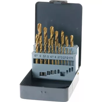 Conjunto de brocas KWB 421856 19 unid. brocas helicoidais 1,0 - 10 mm