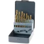 Conjunto de brocas KWB 421856 19 unid. brocas helicoidais 1,0 - 10 mm