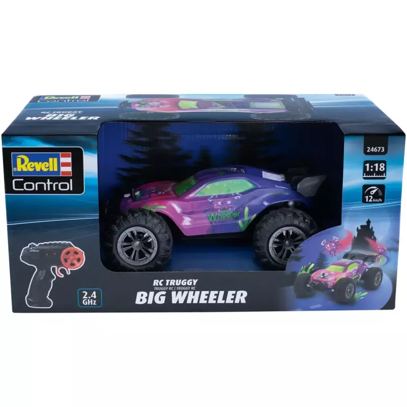 Carro telecomandado REVELL Big Wheeler 24673 escala 1:10 todo-o-terreno