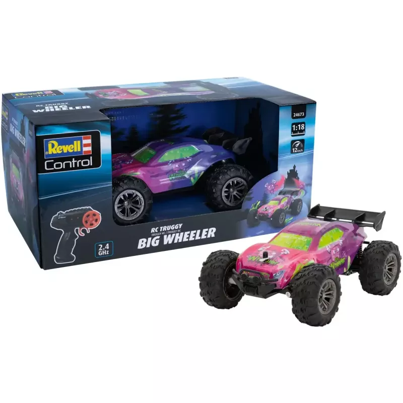 Carro telecomandado REVELL Big Wheeler 24673 escala 1:10 todo-o-terreno