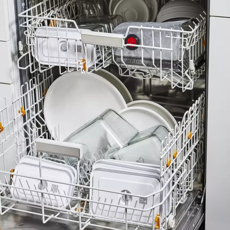 Caixa de armazenamento de alimentos ZWILLING FRESH & SAVE retangular 0,9 L, recipiente de vidro com tampa de plástico com fecho, adequada para forno/micro-ondas/frigorífico