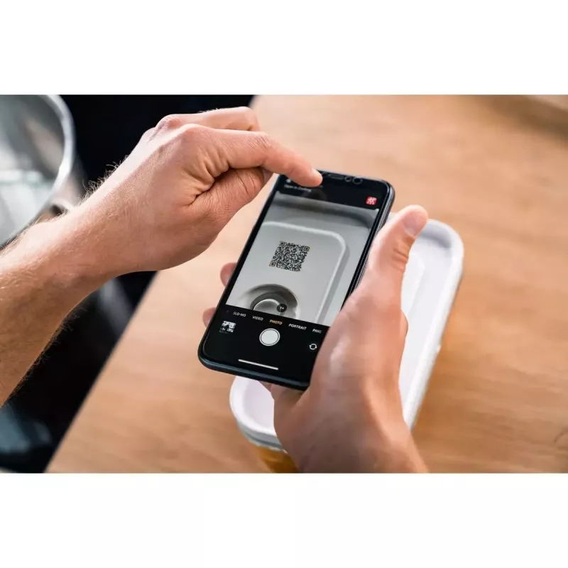 Caixa de armazenamento de alimentos ZWILLING FRESH & SAVE retangular 0,9 L, recipiente de vidro com tampa de plástico com fecho, adequada para forno/micro-ondas/frigorífico