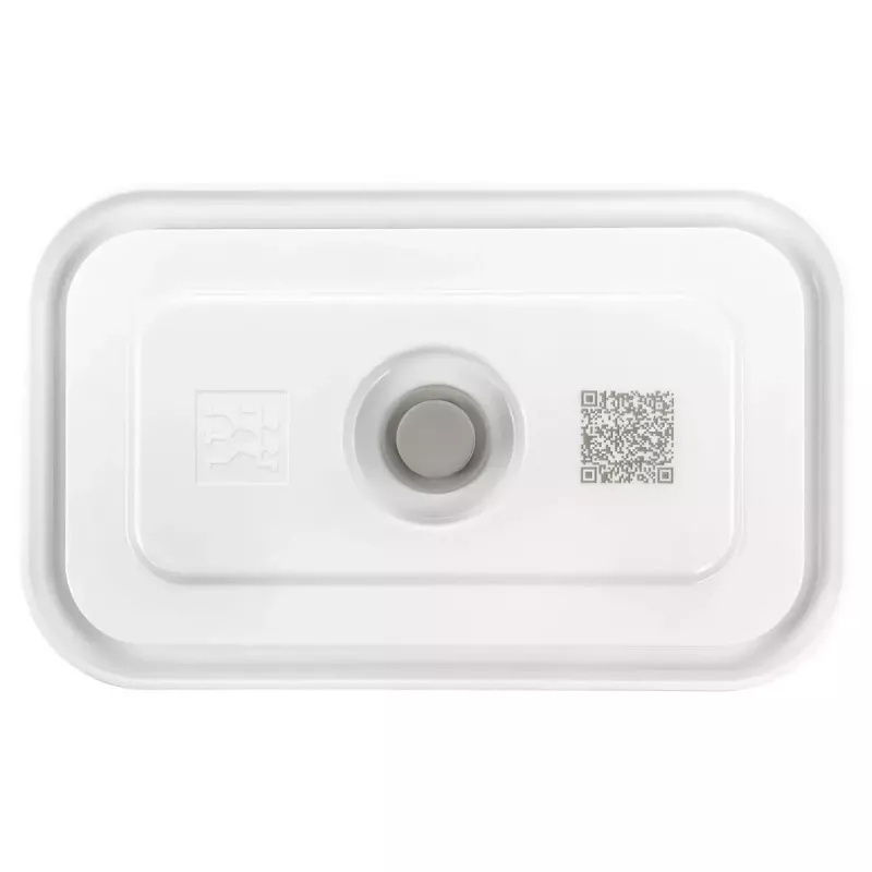 Caixa de armazenamento de alimentos ZWILLING FRESH & SAVE retangular 0,9 L, recipiente de vidro com tampa de plástico com fecho, adequada para forno/micro-ondas/frigorífico