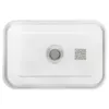 Caixa de conservação ZWILLING FRESH & SAVE retangular vidro 1,6 L, tampa de plástico com fecho, adequada para forno/micro-ondas