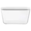 Caixa de conservação ZWILLING FRESH & SAVE retangular vidro 1,6 L, tampa de plástico com fecho, adequada para forno/micro-ondas