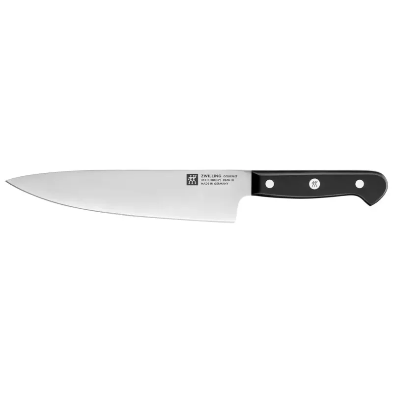 Conjunto de bloco com facas e talheres ZWILLING Gourmet 7 peças — lâminas de aço, cabos de plástico, 2,51 kg