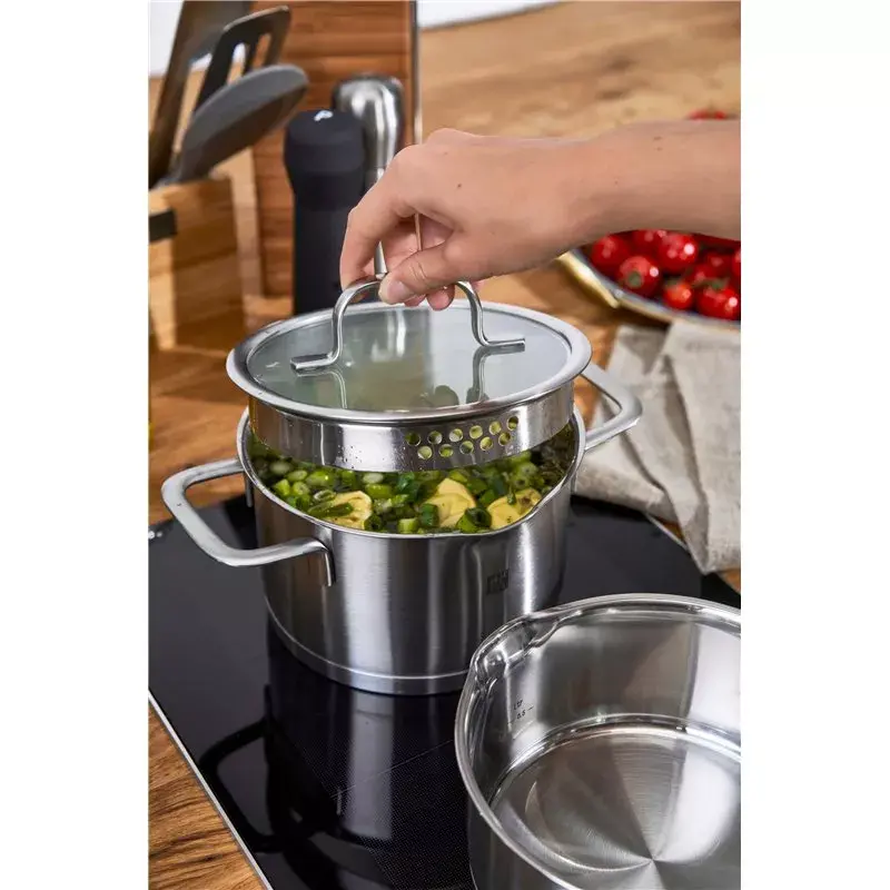 ZWILLING TrueFlow 66920-004-0 conjunto de panelas, 4 peças, aço inoxidável