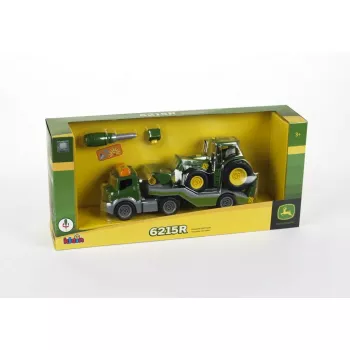 Theo Klein 3908 transportador com trator John Deere