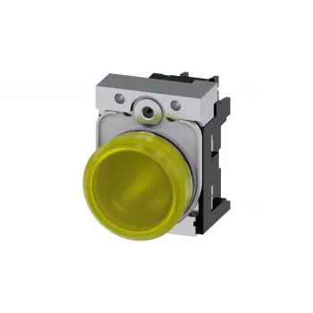 Siemens 3SU1152-6AA30-1AA0 lâmpada de alarme 24 V amarela