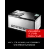 Unold 48845 máquina de gelo máquina de gelo com compressor 2 L 180 W preto, aço inoxidável