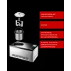 Unold 48845 máquina de gelo máquina de gelo com compressor 2 L 180 W preto, aço inoxidável