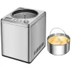 Unold Pro Plus máquina de gelo com compressor 2,5 L 250 W aço inoxidável