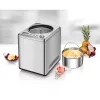 Unold Pro Plus máquina de gelo com compressor 2,5 L 250 W aço inoxidável