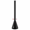Unold torre de ventoinha preto Tower, ventoinha de torre doméstica, preto, chão, plástico, 90°, toque