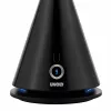 Unold torre de ventoinha preto Tower, ventoinha de torre doméstica, preto, chão, plástico, 90°, toque