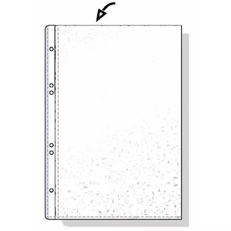 Rexel saco A6 PP 80 mícron aberto em cima gofrado, A6, transparente, 125 mm, 20 mm, 150 mm, 109 g