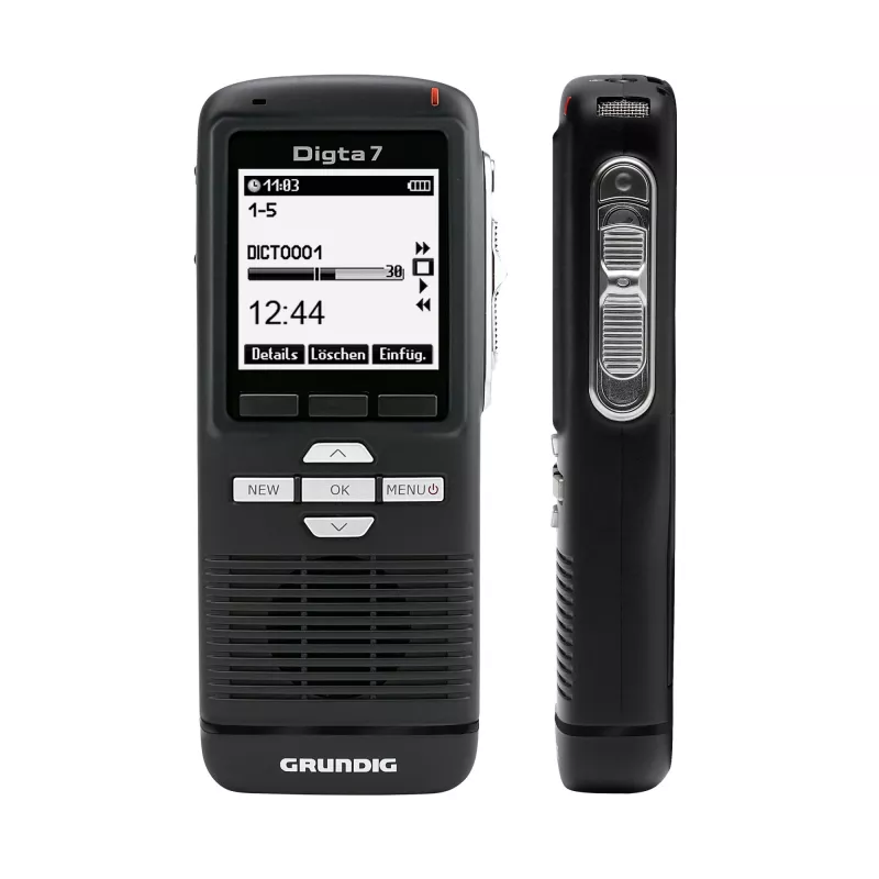 Grundig Digta 7 kit autónomo memória interna e cartão de memória flash preto