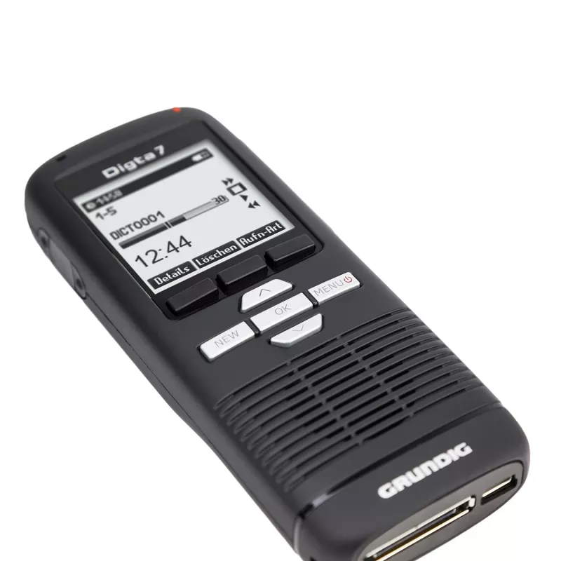 Grundig Digta 7 kit autónomo memória interna e cartão de memória flash preto