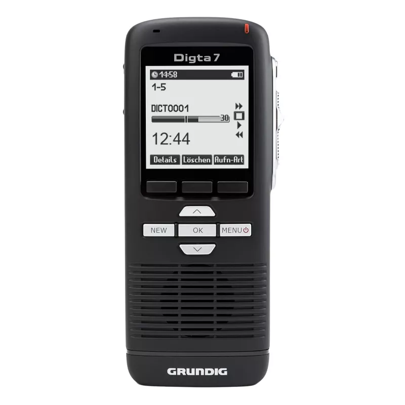 Grundig Digta 7 kit autónomo memória interna e cartão de memória flash preto