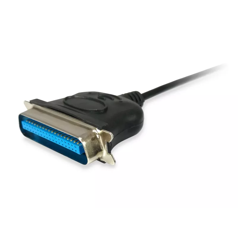 Equip Cabo adaptador de USB-A para paralelo (Centronics 36), 1,5 m, preto