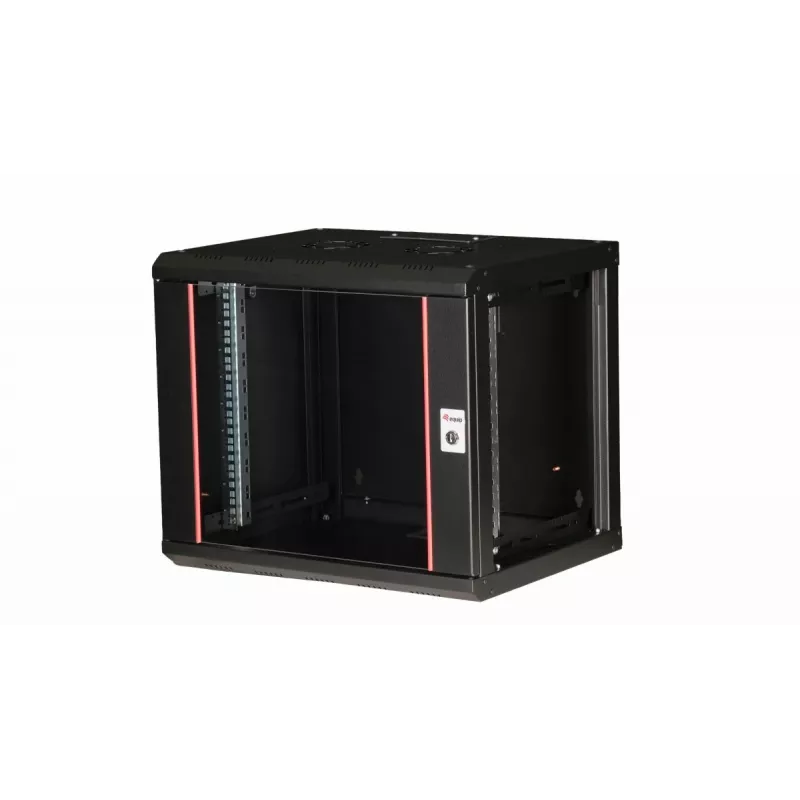 Equip Pro Mount armário 19 polegadas, 9HE, 600X450MM, RAL9005 preto