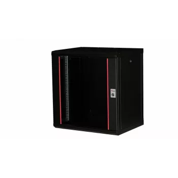 Equip Pro Mount Armário 19 Polegadas, 12U, 600X450MM, RAL9005 Preto