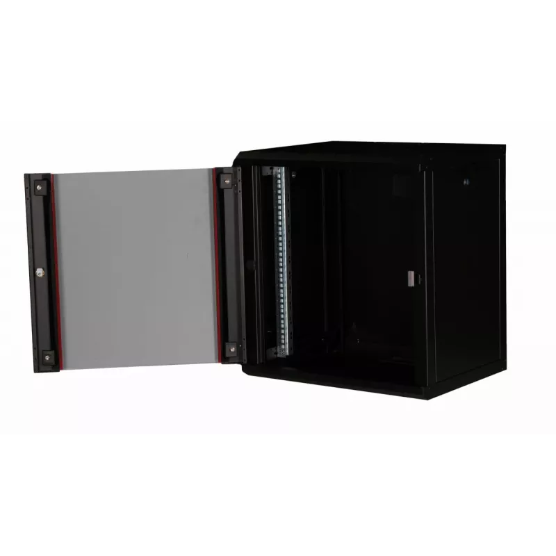 Equip Pro Mount Armário 19 Polegadas, 12U, 600X450MM, RAL9005 Preto