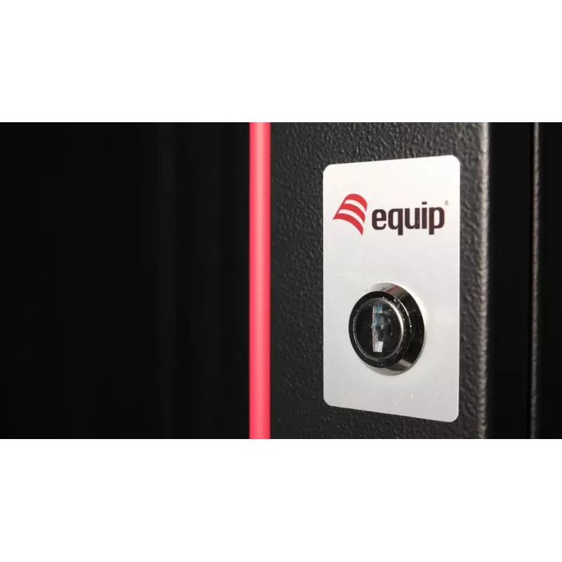Equip Pro Mount Armário 19 Polegadas, 12U, 600X450MM, RAL9005 Preto