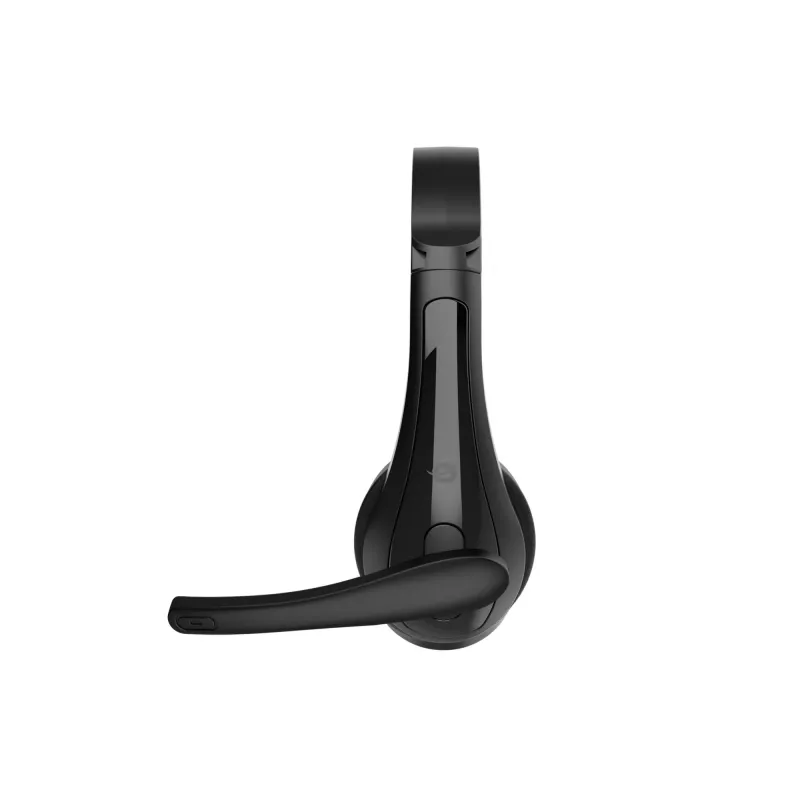 Headset com Fios CONCEPTRONIC POLONA06B3T, Estéreo 3,5 mm, Microfone com Cancelamento de Ruído, Supra-aural, 20–20000 Hz, Cabo de 1,8 m, Preto