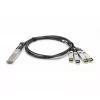 Cabo de ligação direta Digitus 40G QSFP+ para 4XSFP+ 2m