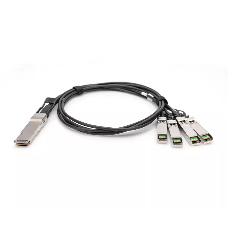 Cabo de ligação direta Digitus 40G QSFP+ para 4XSFP+ 2m
