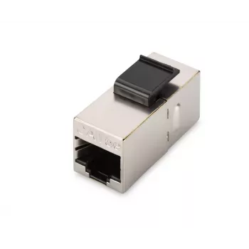 ShiverPeaks S/CONN 75005-MS Cat 5 RJ45 Acoplador modular, totalmente blindado em metal