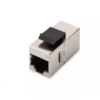 ShiverPeaks S/CONN 75005-MS Cat 5 RJ45 Acoplador modular, totalmente blindado em metal