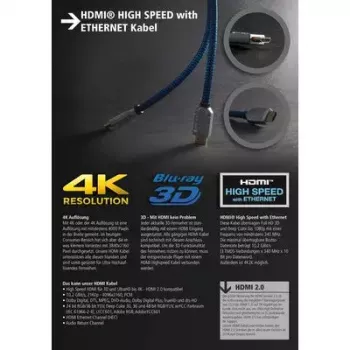 Cabo HDMI S/CONN 1,0 m