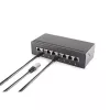 Cabo de rede S/CONN 75711-H0.25B-SET10 azul 0,25 m