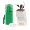Conector de cabo RJ-45 ShiverPeaks 72067-G verde