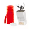 Conector de cabo RJ-45 ShiverPeaks 72067-R vermelho