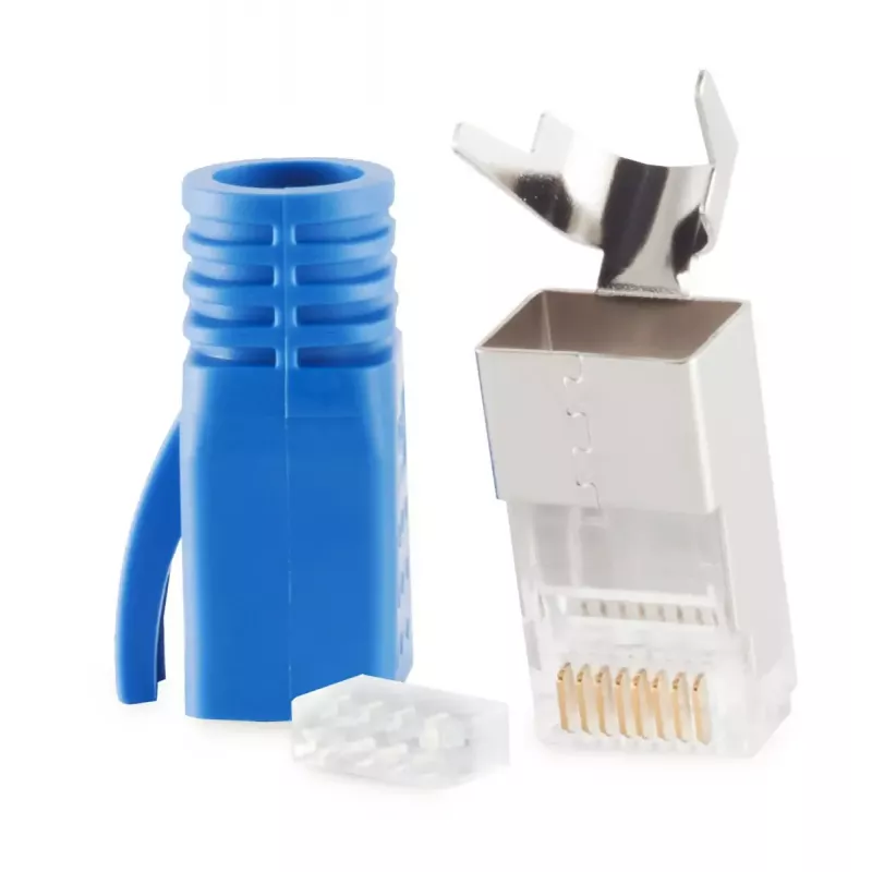 Conector RJ-45 ShiverPeaks 72067-B azul