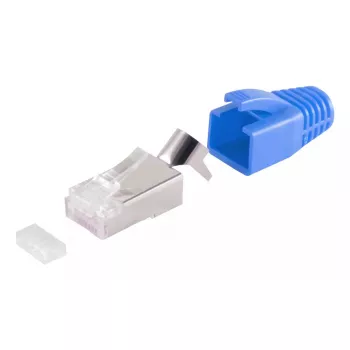 Conector RJ-45 ShiverPeaks 72067-B azul