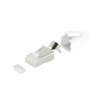 Conector de cabo RJ-45 ShiverPeaks 72067-W branco