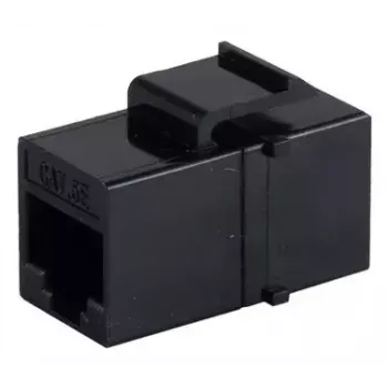 Módulo Keystone ShiverPeaks S/CONN 08-10005 plano preto RJ-45
