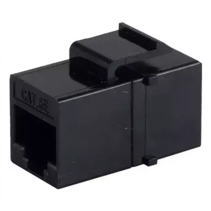 Módulo Keystone ShiverPeaks S/CONN 08-10005 plano preto RJ-45