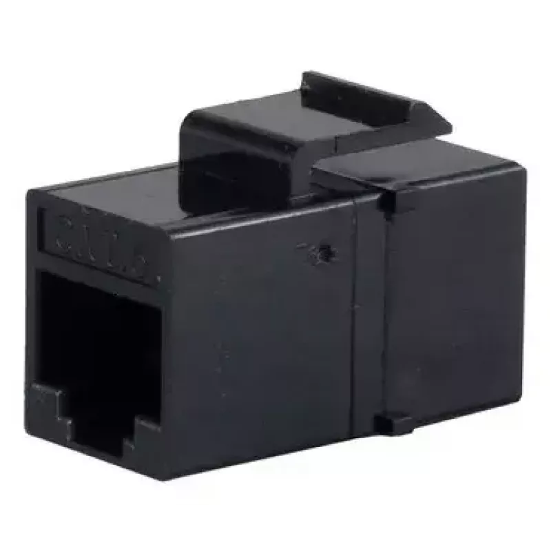 Módulo Keystone ShiverPeaks S/CONN 08-10006 plano preto RJ-45
