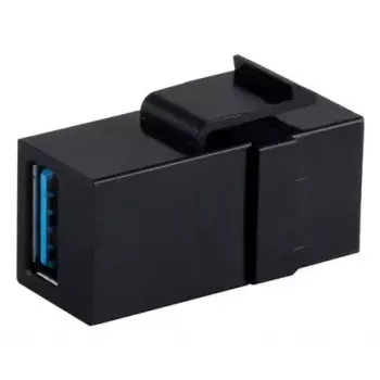 Módulo Keystone ShiverPeaks S/CONN 08-10041 USB A plano preto