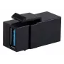 Módulo Keystone ShiverPeaks S/CONN 08-10041 USB A plano preto