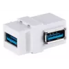 Módulo Keystone ShiverPeaks S/CONN 08-10042 USB A angular branco