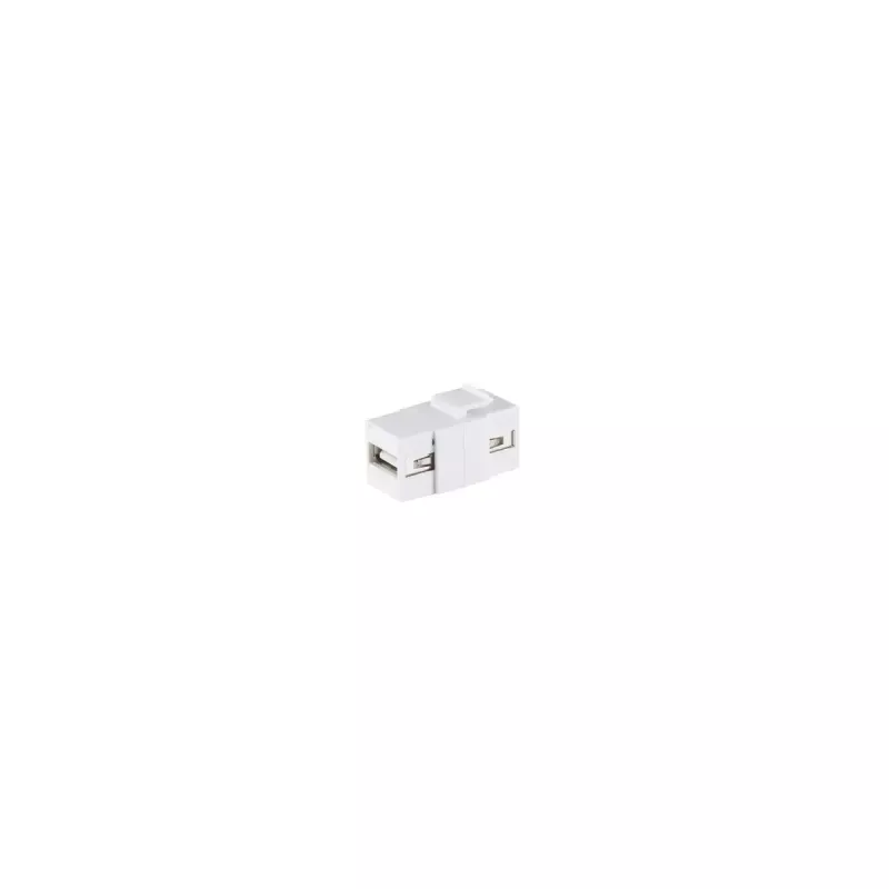 Módulo Keystone ShiverPeaks S/CONN 08-10043 USB A plano branco