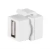 Módulo Keystone ShiverPeaks 08-10044 USB A plano branco