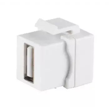 Módulo Keystone ShiverPeaks 08-10044 USB A plano branco